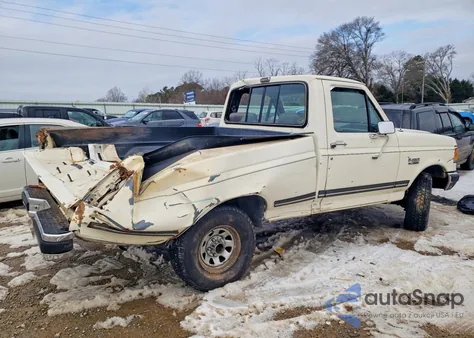 1989 Ford F150 из США, поврежденный, VIN 1FTEF14N5KNB67475